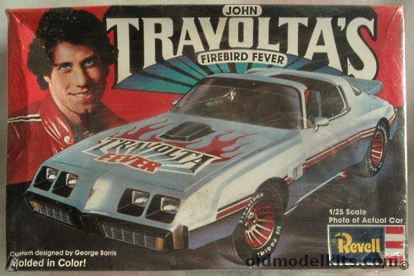 Revell 1/25 John Travolta's 1979 Pontiac Firebird Fever, 1387 plastic model kit